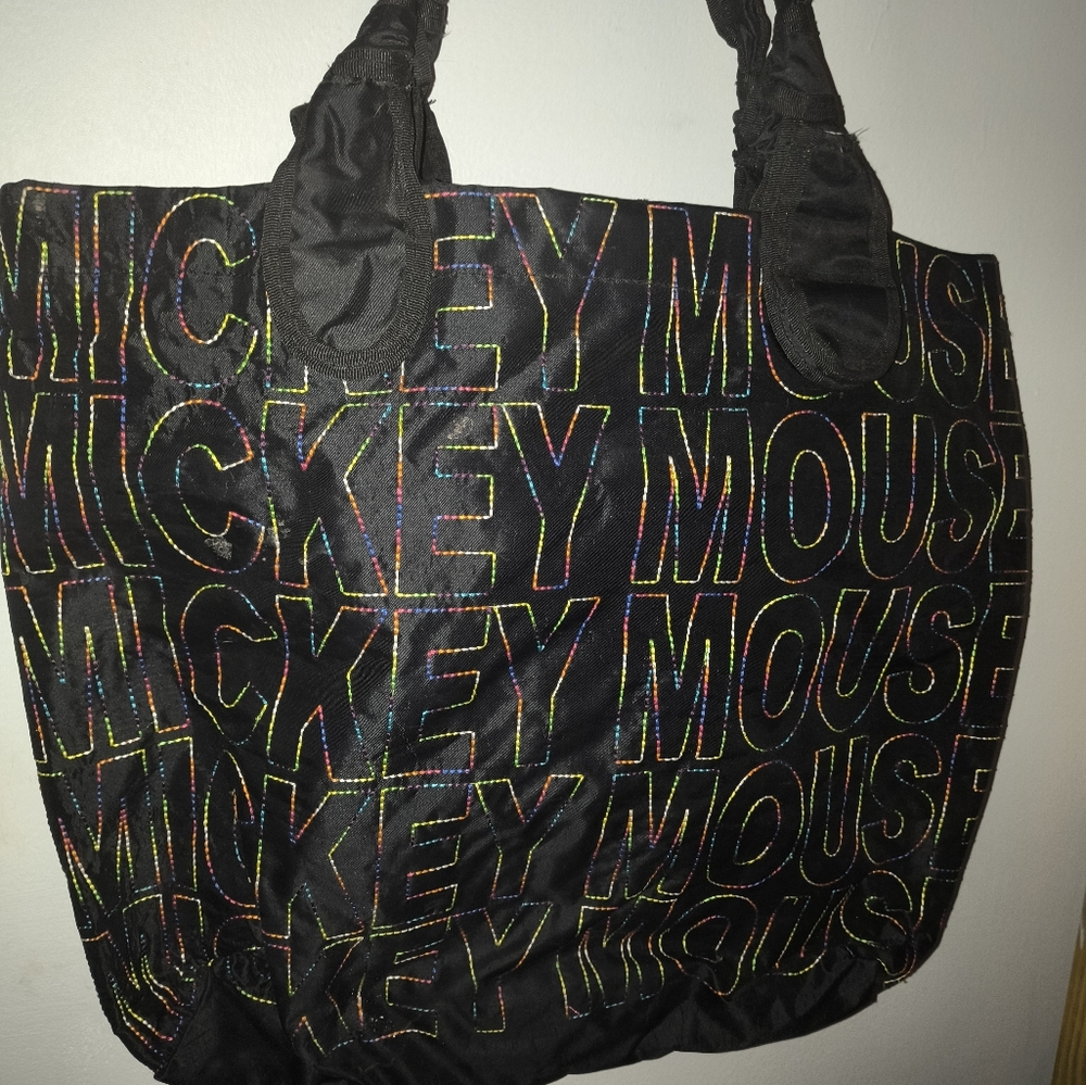 Marc Jacobs for Disney Mickey Mouse Black Tote Bag